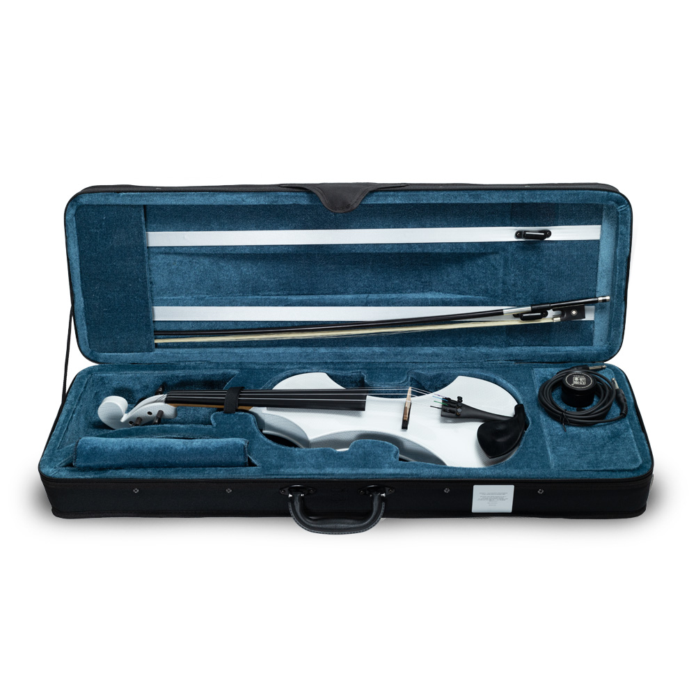 Foto 7 | Violín Eléctrico Aureal 4/4 Snow White C/ Estuche