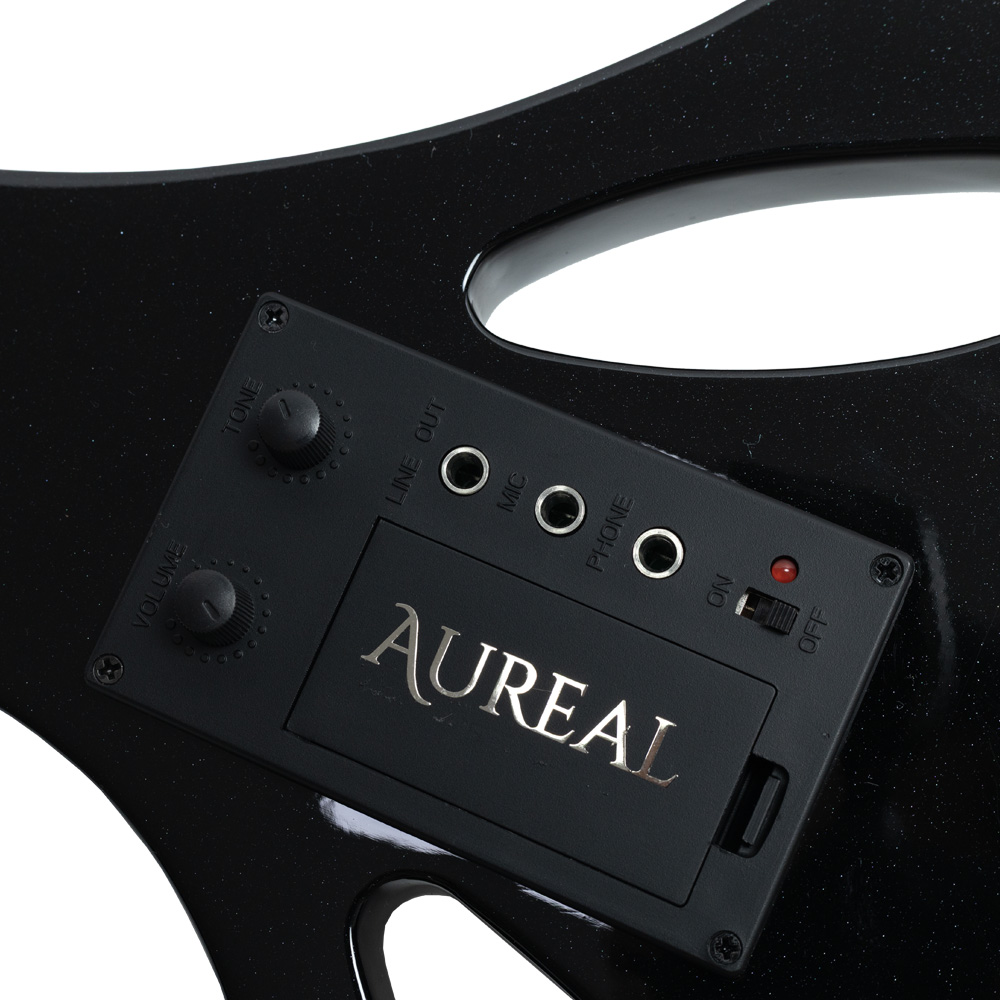 Foto 6 pulgar | Violín Eléctrico Aureal 4/4 Kxds-b1802 Black C/estuche