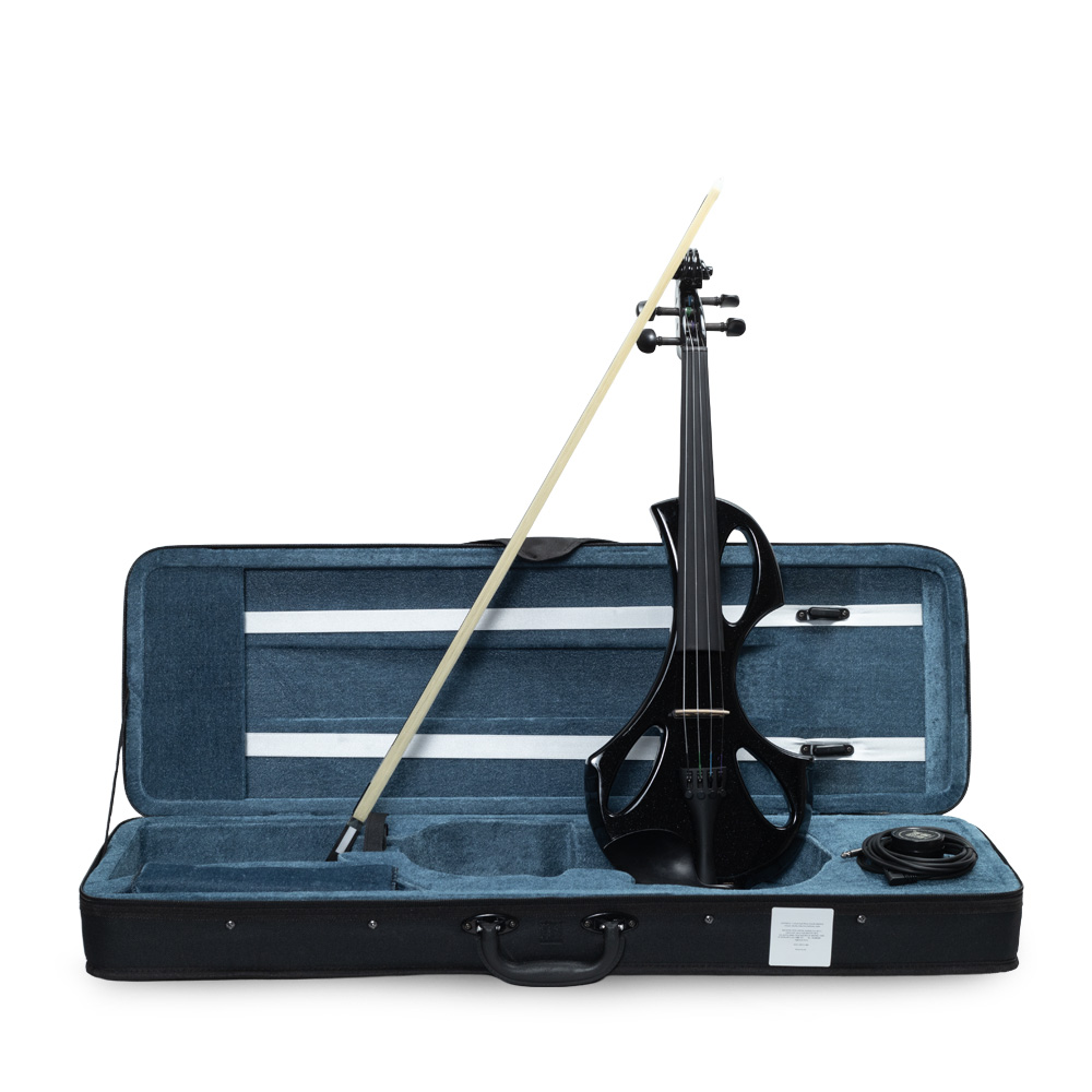 Foto 9 pulgar | Violín Eléctrico Aureal 4/4 Kxds-b1802 Black C/estuche