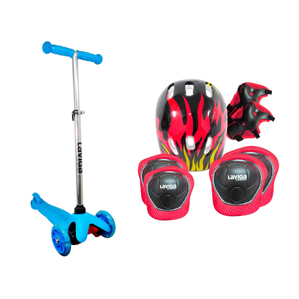 Scooter Infantil Laviga Mgaztengfu color Azul para Niño $999