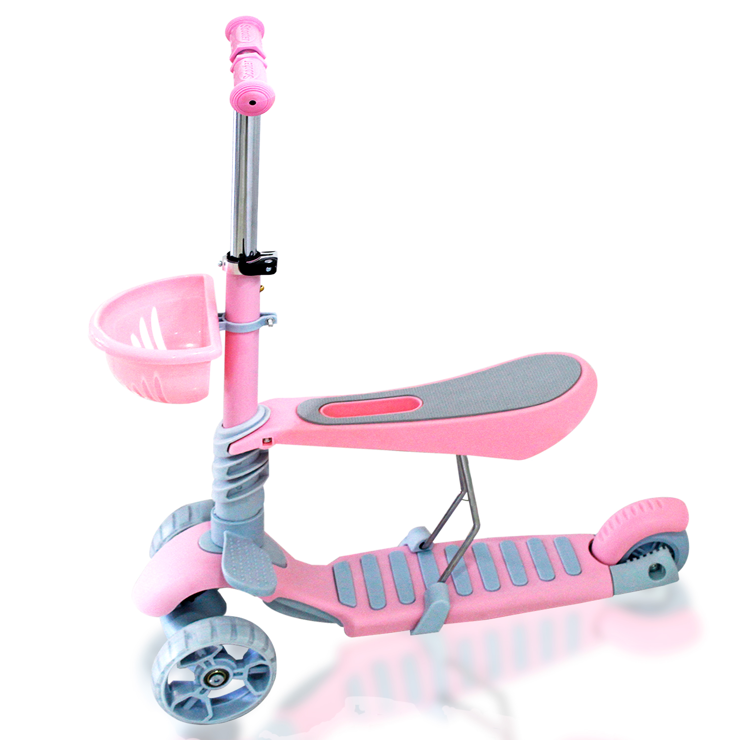 Scooter Andromeda Inc con Luces color Rosa