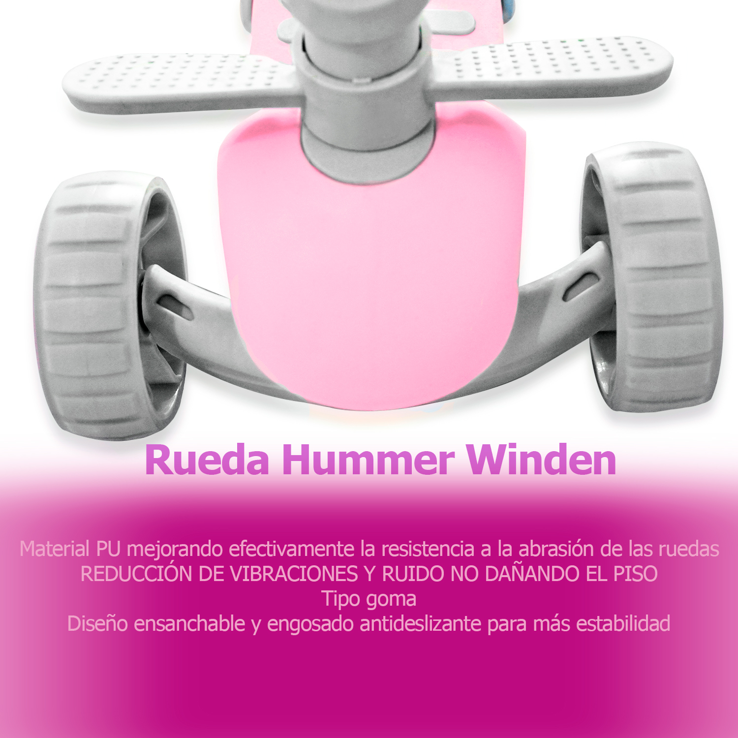 Foto 7 | Scooter Andromeda Inc con Luces color Rosa