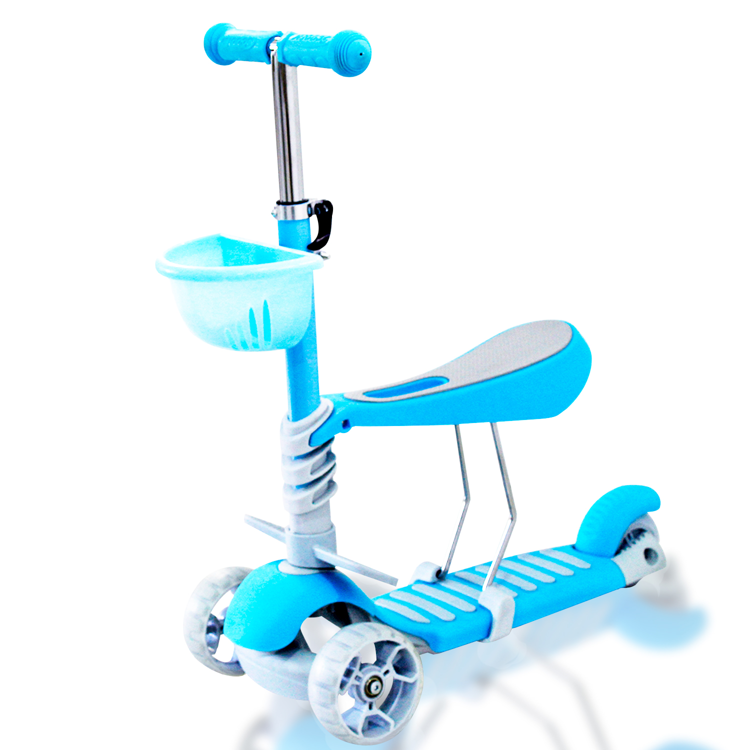 Scooter Andromeda Inc con Luces color Azul