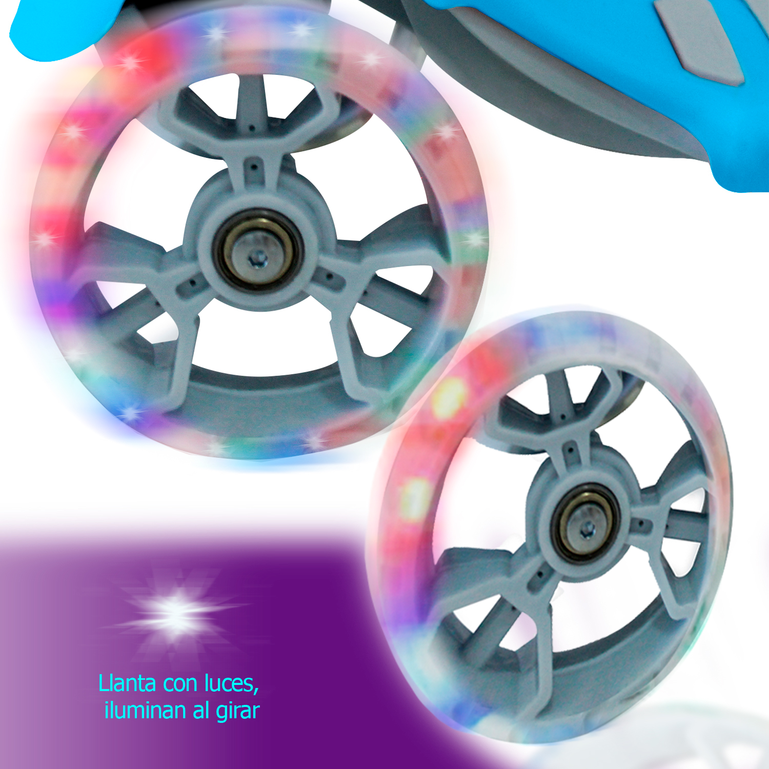 Foto 7 | Scooter Andromeda Inc con Luces color Azul