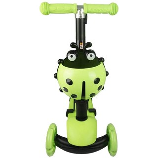 Foto 5 | Triciclo 5 en 1 Infancia Feliz B1 CATARINA color Verde con Bastón Desmontable