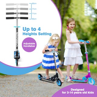 Foto 4 | Scooter Patín Completo Plegable Infantil General S10089 color Azul