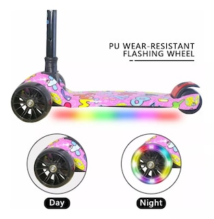 Foto 3 | Scooter Infantil Belug con Luces Led y Música color Rosa
