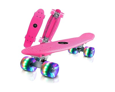 Foto 2 | Patineta Bluelander Rosa con Llantas Luminosas Led de Colores