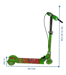 Foto 4 | Scooter de Pie Genérica Sys310 con Luces color Verde