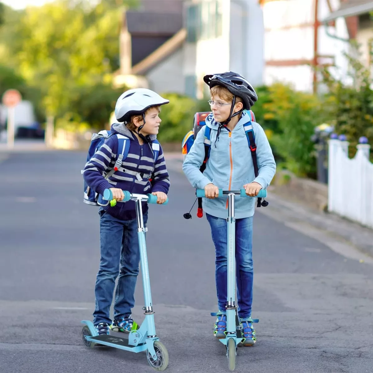 Foto 2 | Patinetes de Pedaleo Asistido para Jóvenes y Adultos Eo Safe Imports Esi-8880 Azul