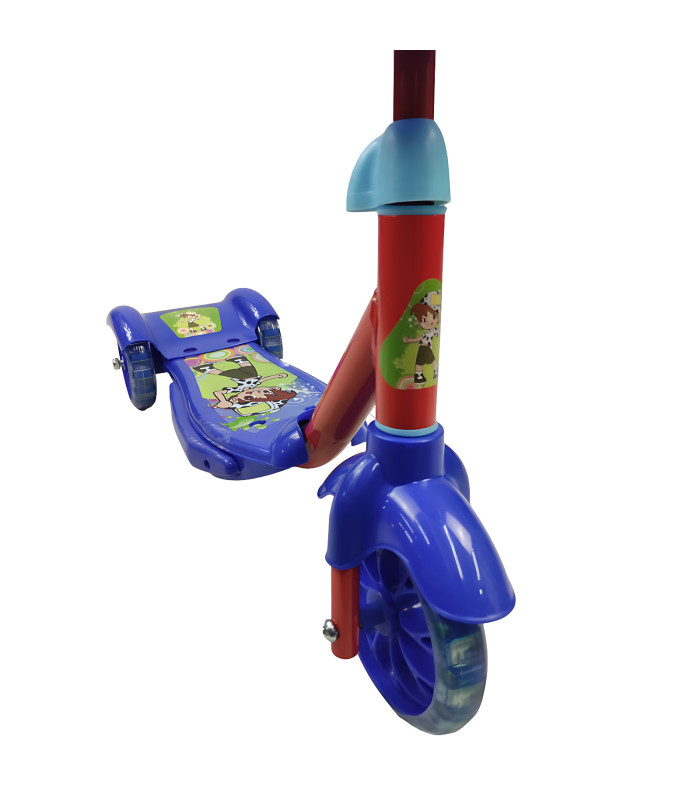 Foto 6 | Scooter para Niños Patín del Diablo Luces y Sonidos Ajustable Azul