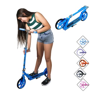 Foto 4 | Scooter Plegable Guevara Sports Azul