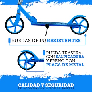 Foto 6 | Scooter Plegable Guevara Sports Azul
