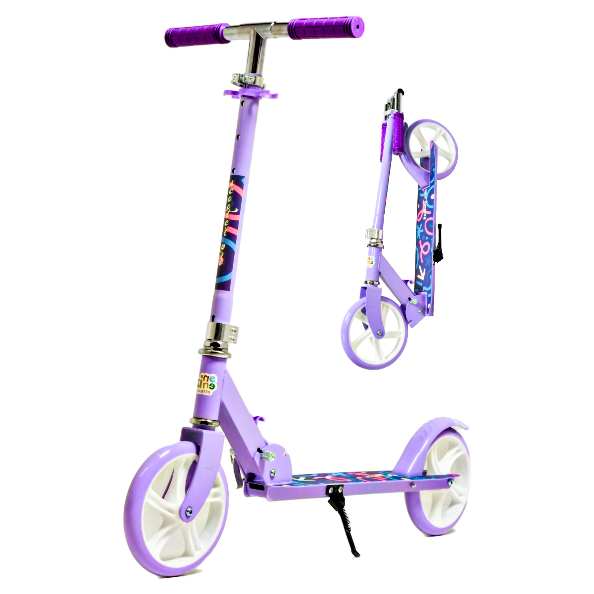 Foto 2 pulgar | Scooter Plegable Guevara Sports Morado