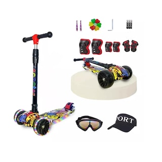Foto 2 | Scooter De Tres Ruedas Con Luces Led Y Música Eo Safe Imports Esi-10312 Multicolor
