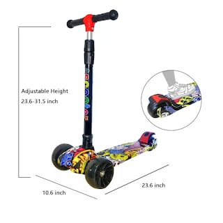 Foto 3 | Scooter De Tres Ruedas Con Luces Led Y Música Eo Safe Imports Esi-10312 Multicolor