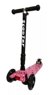 Foto 2 | Scooter Infancia Feliz Rosa con Luz Led