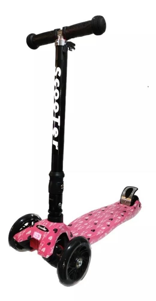 Foto 4 | Scooter Infancia Feliz Rosa con Luz Led