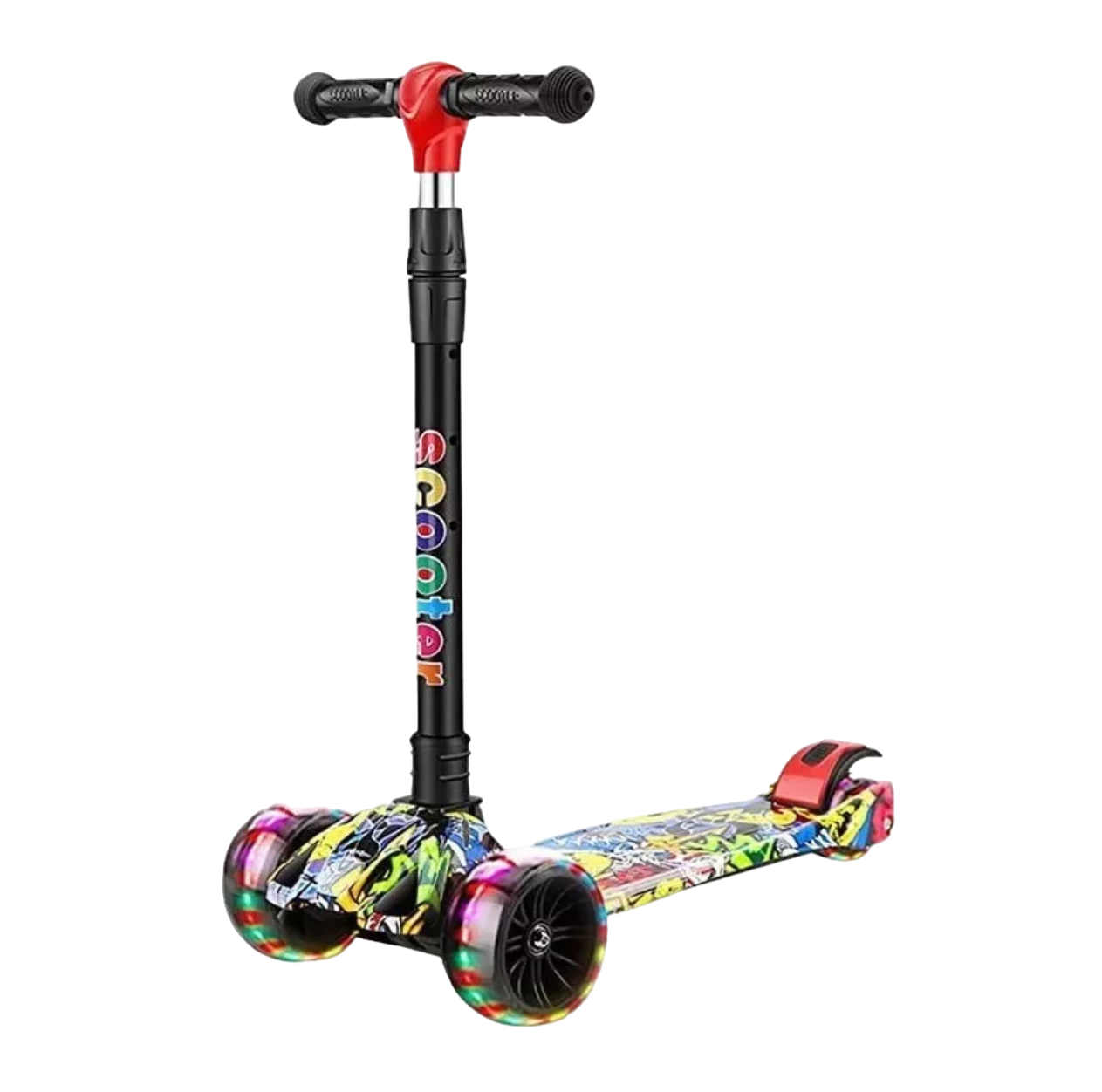 Foto 2 pulgar | Scooter Lab.G Multicolor con Luz Led y Altura Ajustable Plegable para Niño