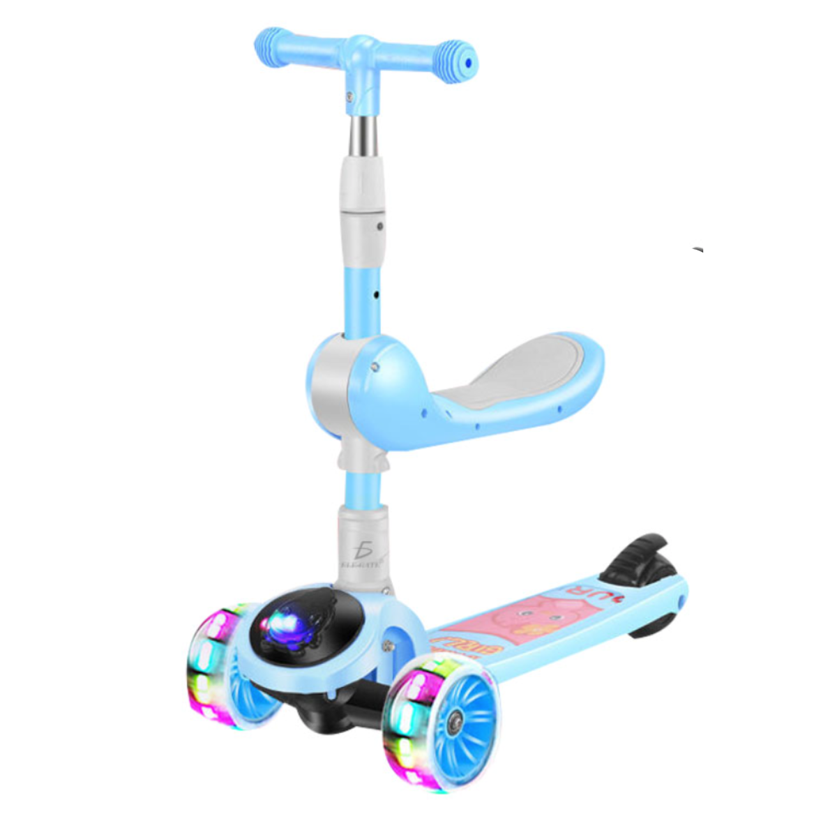 Foto 1 | Scooter Infantil Elegate Montable con Luces Led Azul