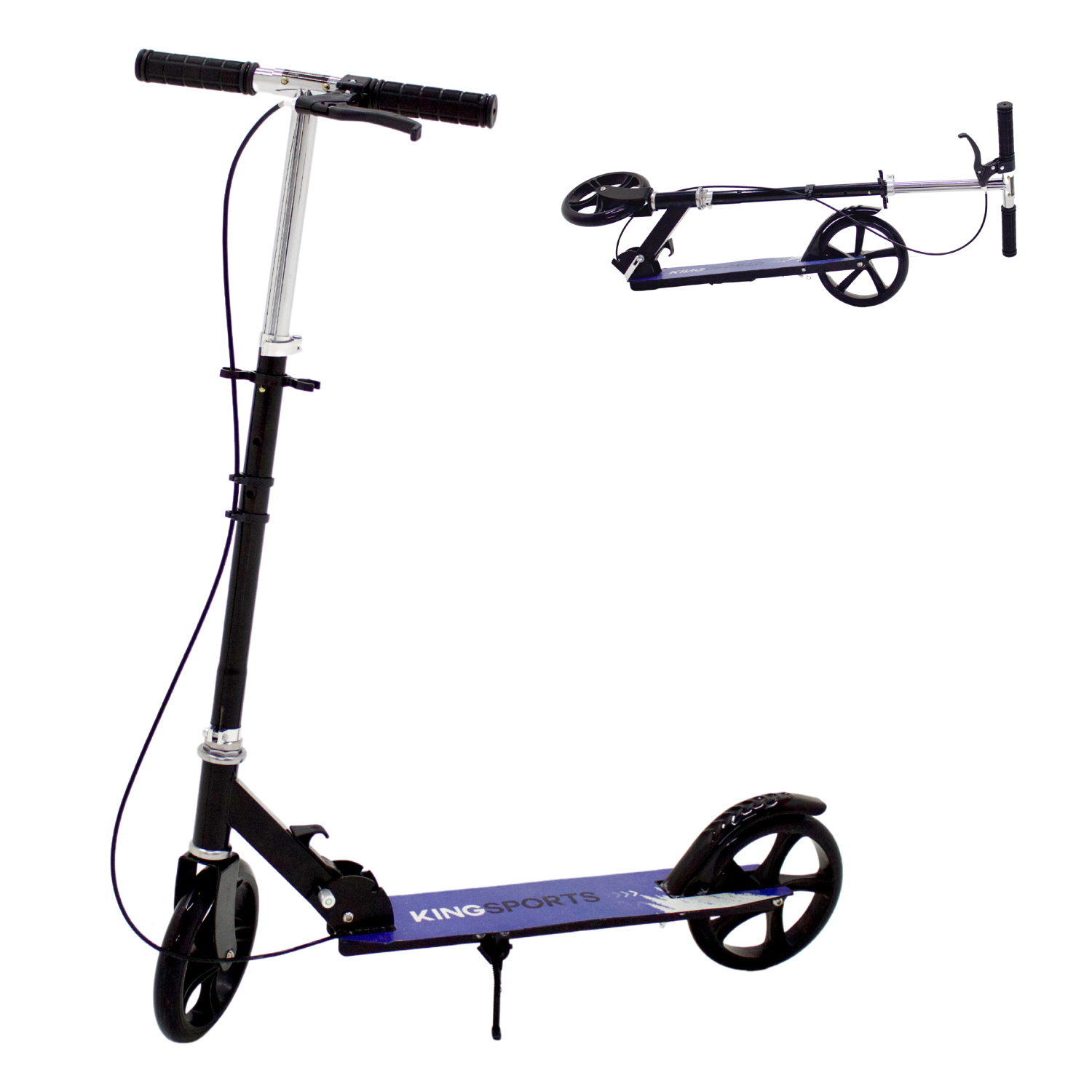Foto 2 pulgar | Scooter KingSports Negro Ajustable
