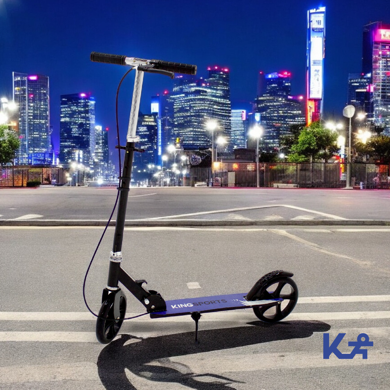 Foto 2 | Scooter KingSports Negro Ajustable