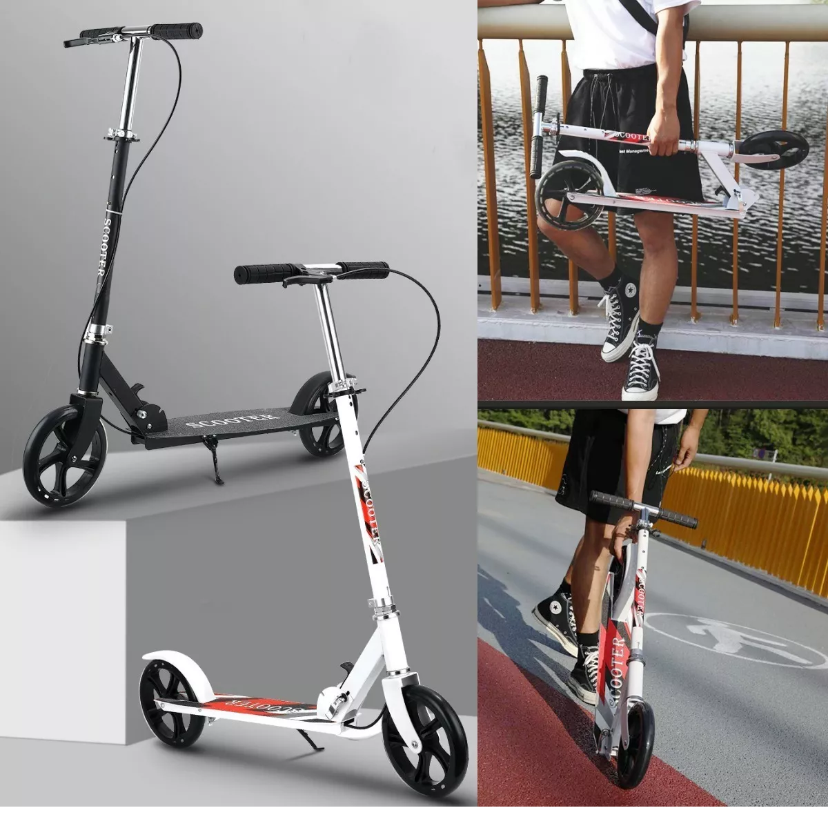 Foto 4 pulgar | Scooter Patín Del Diablo Ajustable Plegable Jóvenes Adultos Eo Safe Imports Esi-14522 Negro