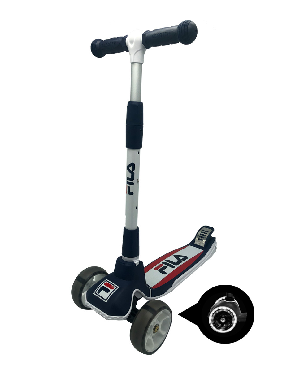 Scooter Infantil Fila Marino Llantas Led