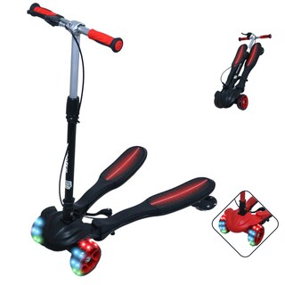 Foto 2 | Scooter de Pie Guevara Sports Negro con Luz Led