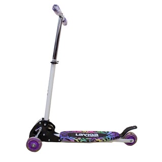 Foto 1 | Scooter Patín Para Niños Con Luz Led Diseño Tie Dye