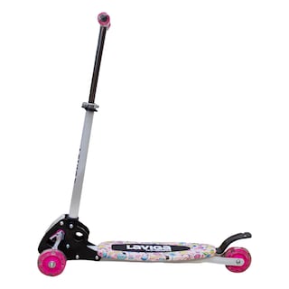 Foto 1 | Scooter Patín Para Niños Con Luz Led Diseño Stickers Color Rosa