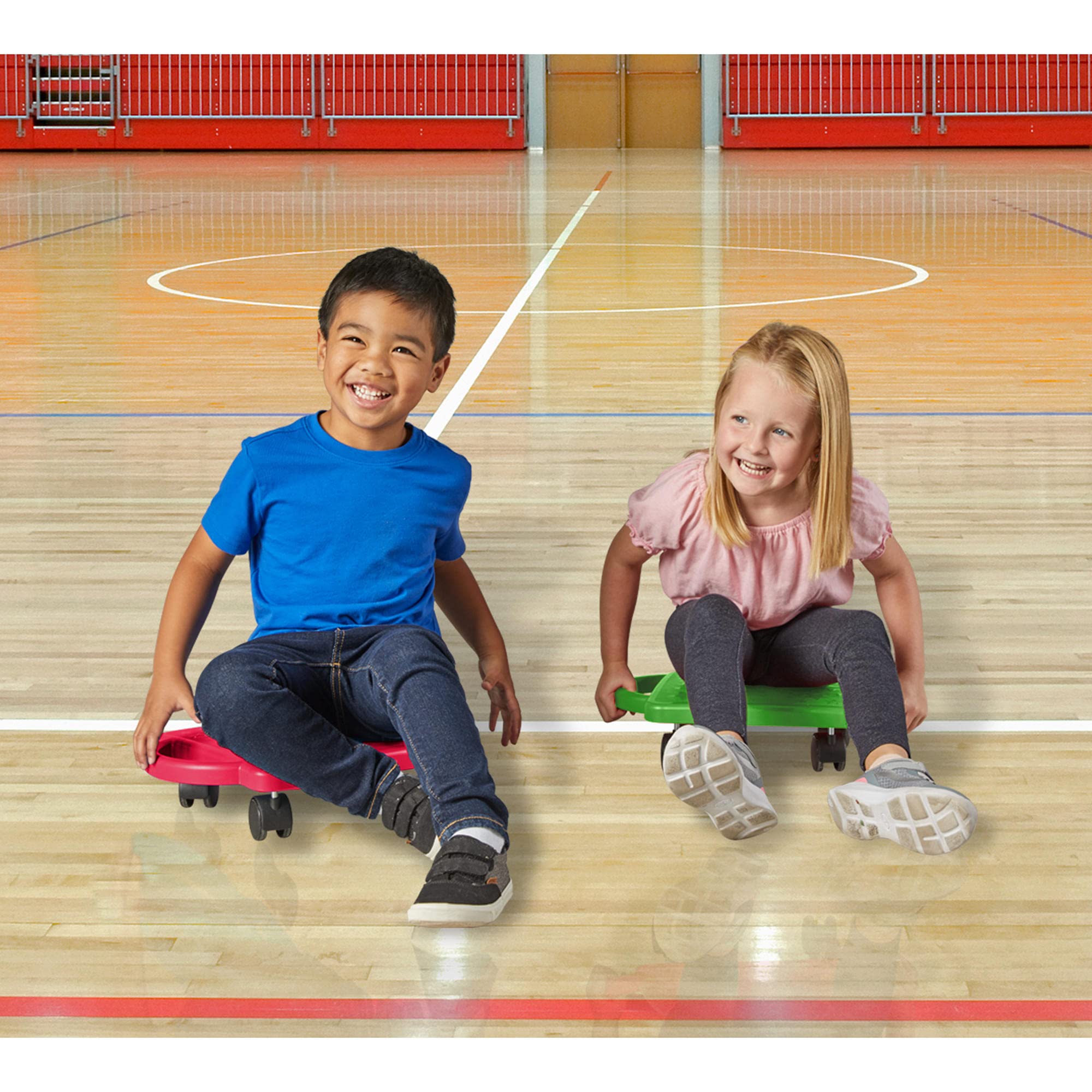 Foto 8 pulgar | Tabla De Patinete Hand2mind Verde Para Interiores Con Asas Para Niños - Venta Internacional.