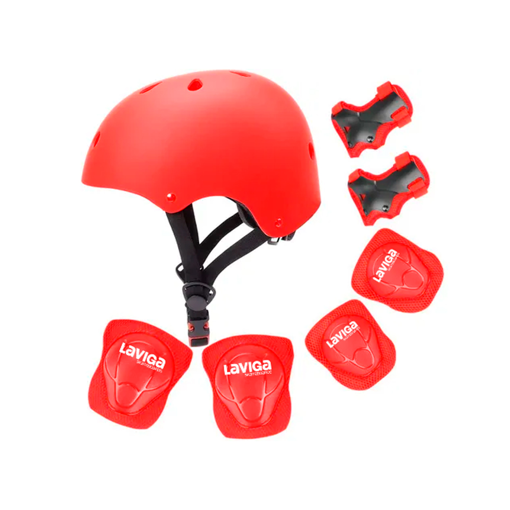 Foto 5 pulgar | Scooter Patín Plegable Juvenil Camuflaje Azul Con Accesorios Rojos