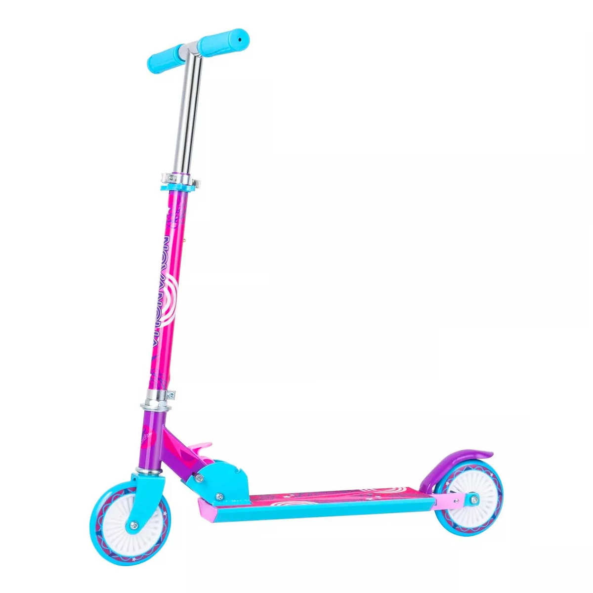 Scooter Para Niños 2 Llantas Plegables Ligero Altura Adjustable Eo Safe Imports Esi-17395 Multicolor