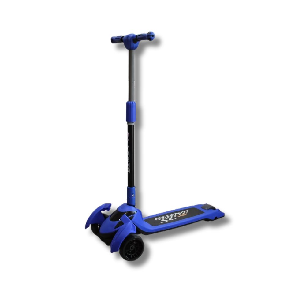 Scooter de Pie Patin del Diablo Azul Plegable para Niños