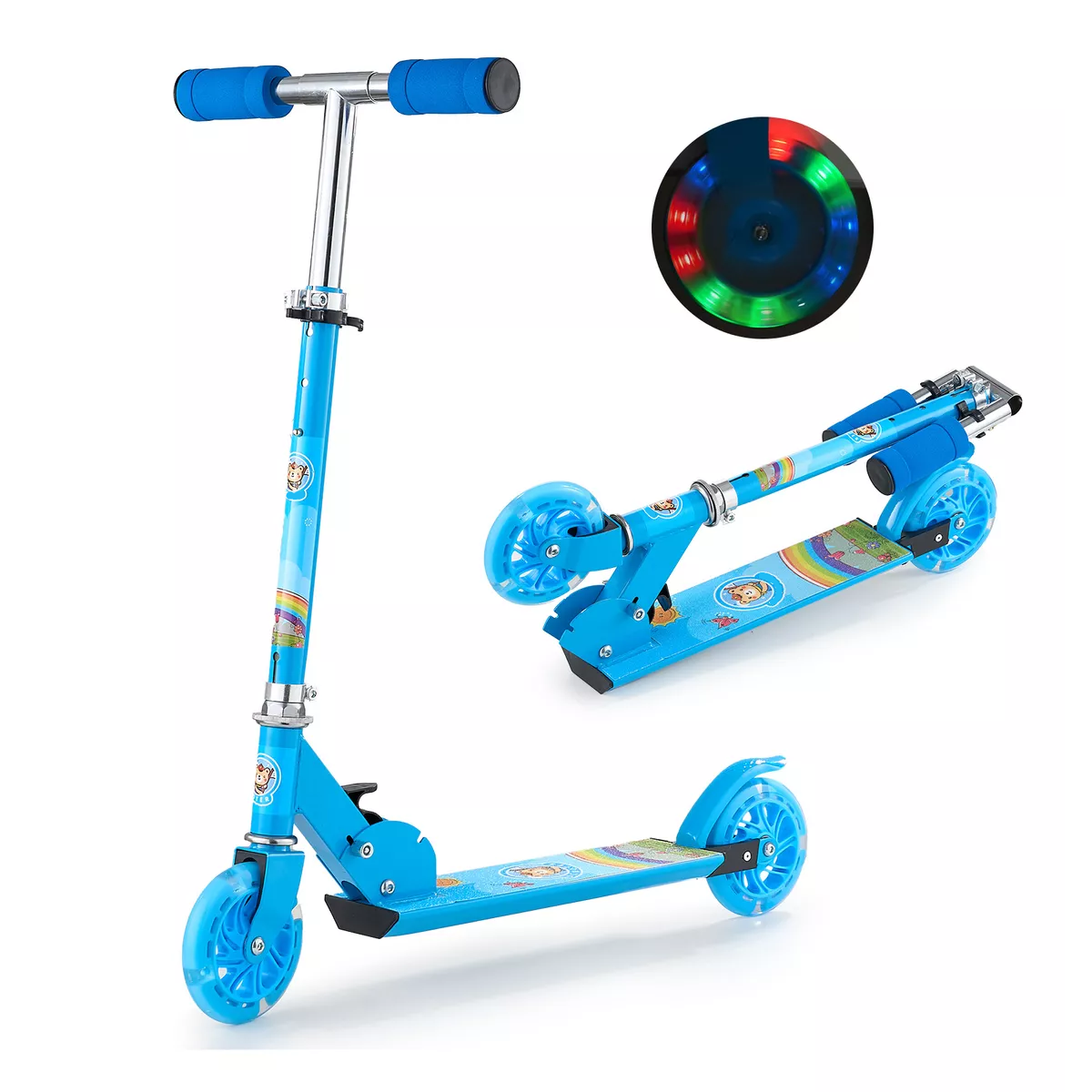 Foto 2 | Scooter Plegable Regulable En Altura Eo Safe Imports Esi-17420 Azul