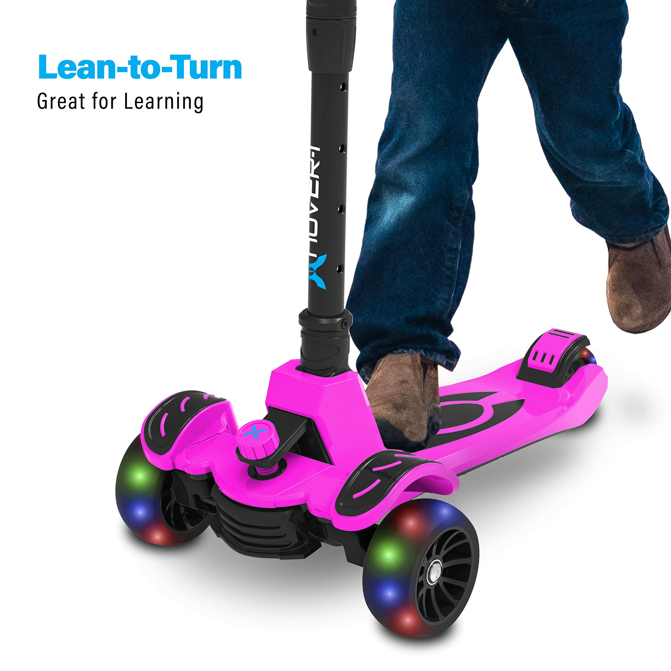 Foto 4 pulgar | Patinete Plegable Hover-1 Vivid para Niños Mayores De 5 Años Rosa - Venta Internacional