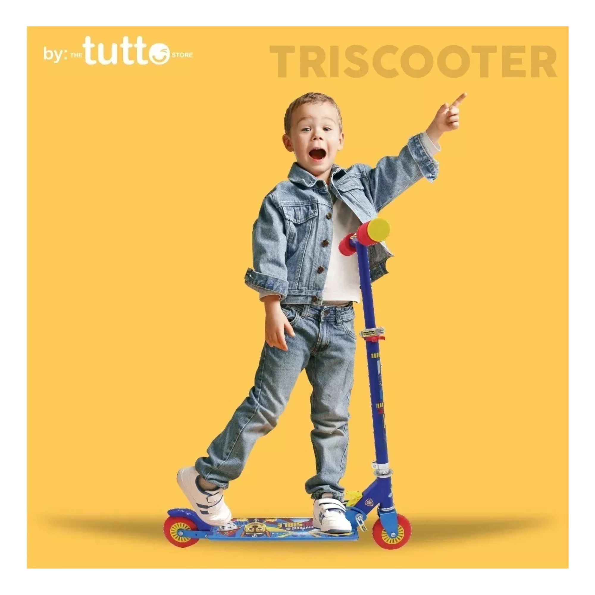 Foto 7 pulgar | Scooter Para Niño Paw Patrol Flying Wheels
