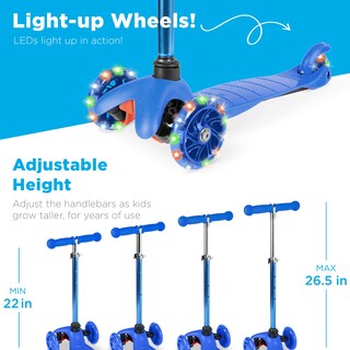 Foto 2 | Kick Scooter Best Choice Products Para Niños Con Ruedas Iluminadas - Venta Internacional.