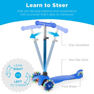 Foto 4 | Kick Scooter Best Choice Products Para Niños Con Ruedas Iluminadas - Venta Internacional.