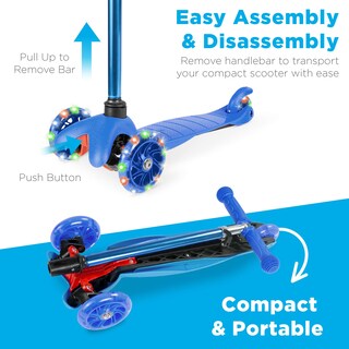 Foto 5 | Kick Scooter Best Choice Products Para Niños Con Ruedas Iluminadas - Venta Internacional.