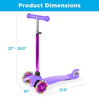 Foto 7 | Kick Scooter Best Choice Products Para Niños Con Ruedas Iluminadas - Venta Internacional.