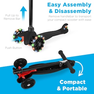 Foto 5 | Kick Scooter Best Choice Products Para Niños Con Ruedas Iluminadas - Venta Internacional.