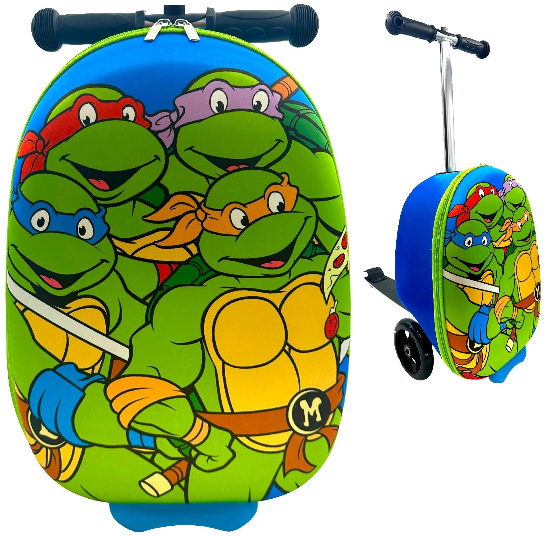 Maleta Ride-on Scooter Fast Forward Con Licencia Para Niños De 18 Pulgadas - Venta Internacional.
