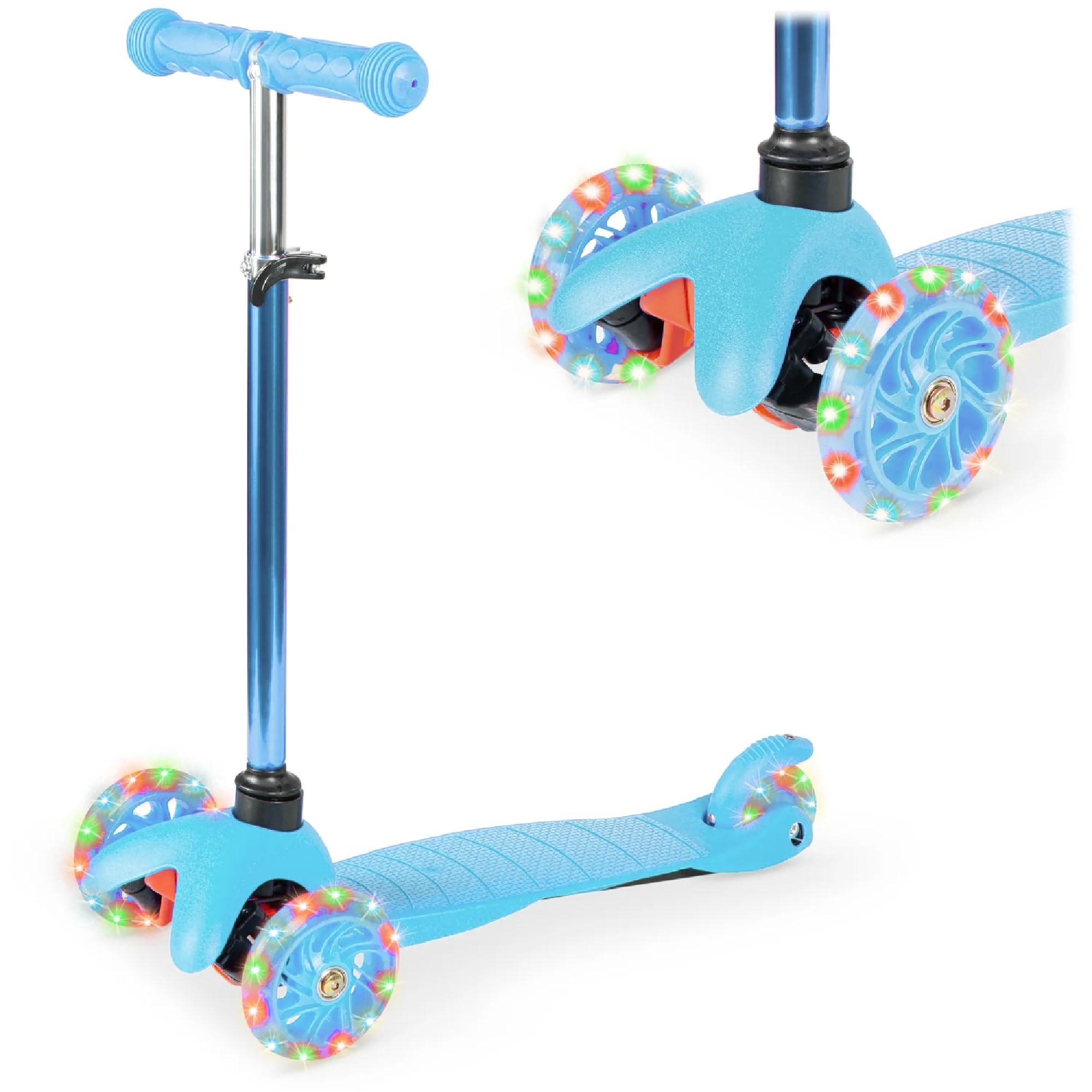 Kick Scooter Best Choice Products Para Niños Con Ruedas Iluminadas - Venta Internacional.