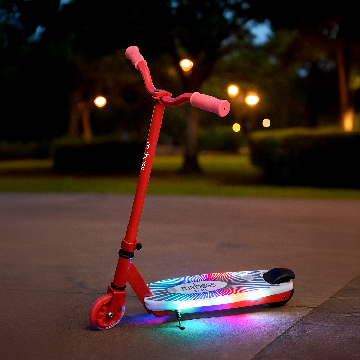 Foto 2 pulgar | Scooter Eléctrico Infantil Moboss Patín Mb8 Rojo