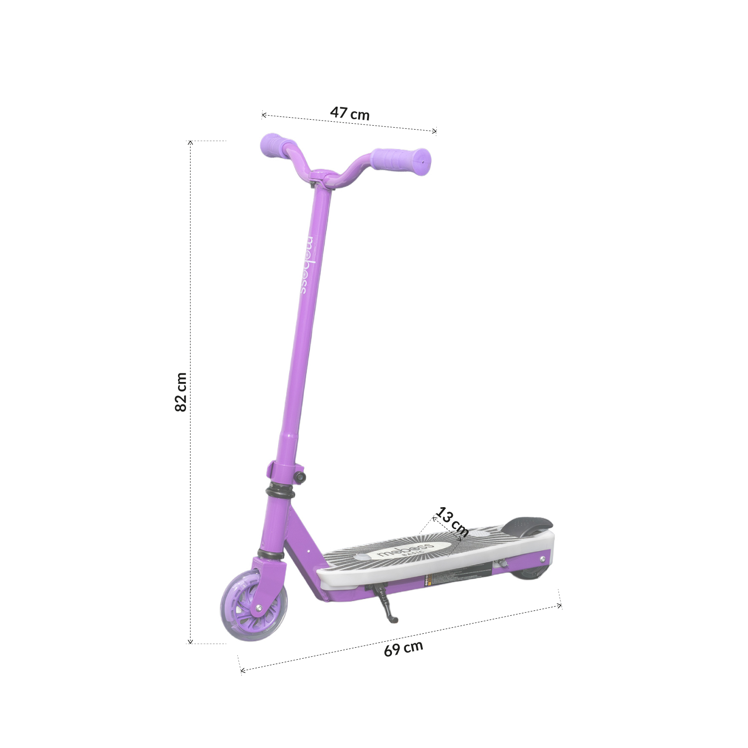 Foto 9 pulgar | Scooter Eléctrico Infantil Moboss Patín Mb8 Púrpura