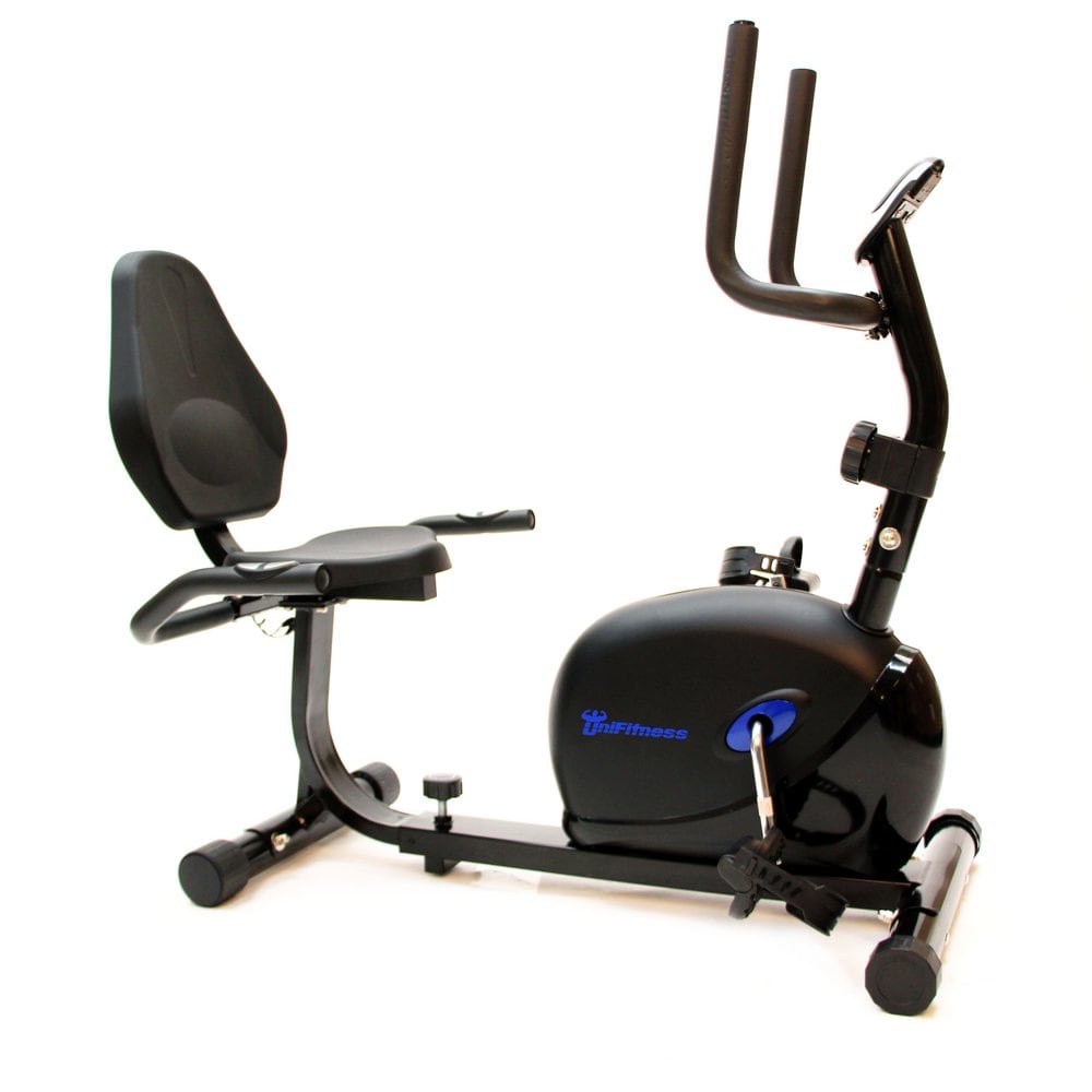 Bicicleta Recumbente Ajustador Frontal y Trasero Unifitness $6,359