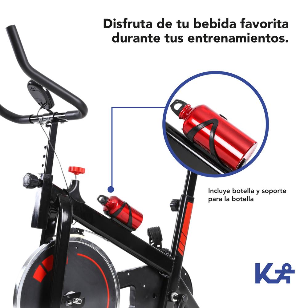 Foto 5 pulgar | Bicicleta Fija 8 Kg Spinning Cardio Fitness Kingsports