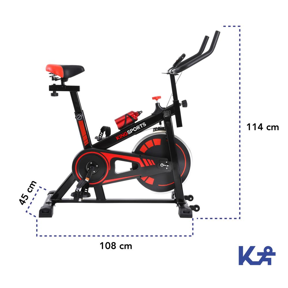 Foto 6 pulgar | Bicicleta Fija 8 Kg Spinning Cardio Fitness Kingsports